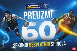 Besplatni spinovi za sve - AdmiralBet ABA liga se vratila